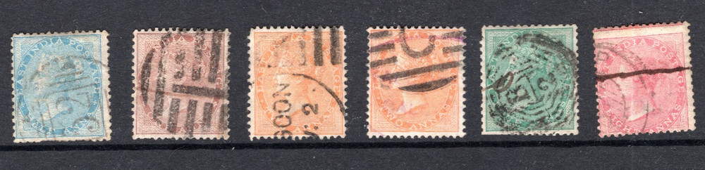 India QV Stamp Lot B