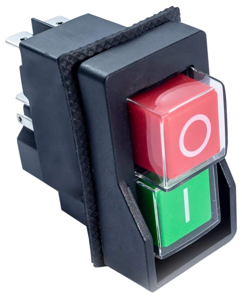 Magnetic On/Off Switch for Power Tools - 120V Push Button Safety Solution