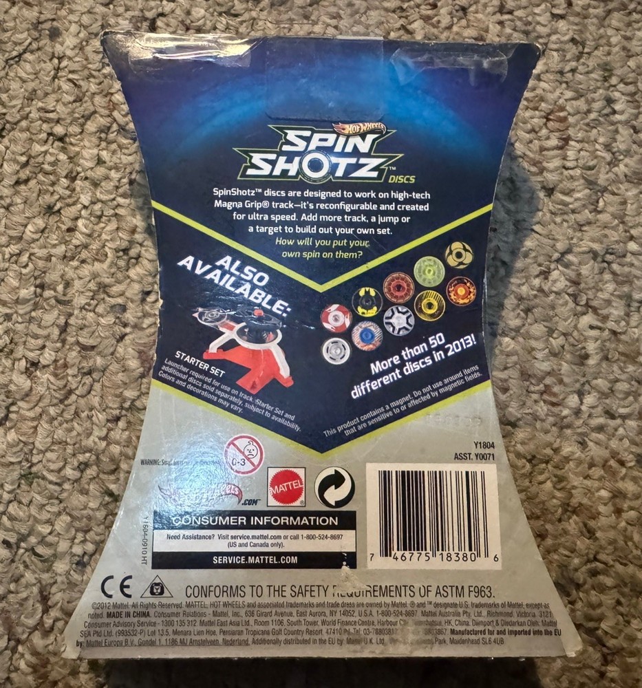 Hot Wheels Spin Shotz Endurance Pack