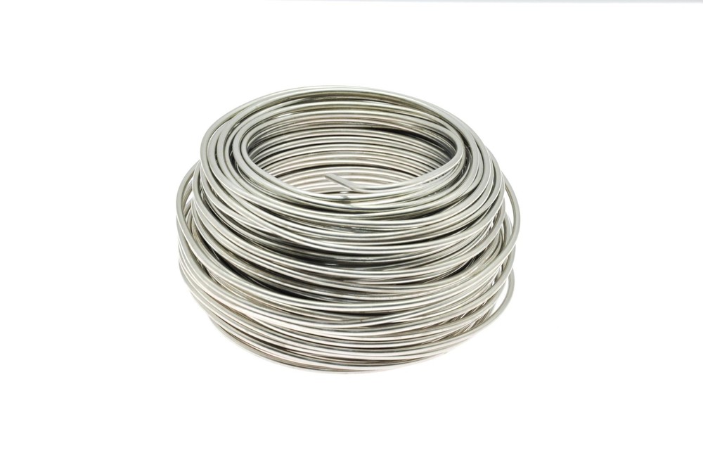 Stainless Steel Solid Wire, 1 Pound Hobby Wire,Multi-Purpose 12Gauge
