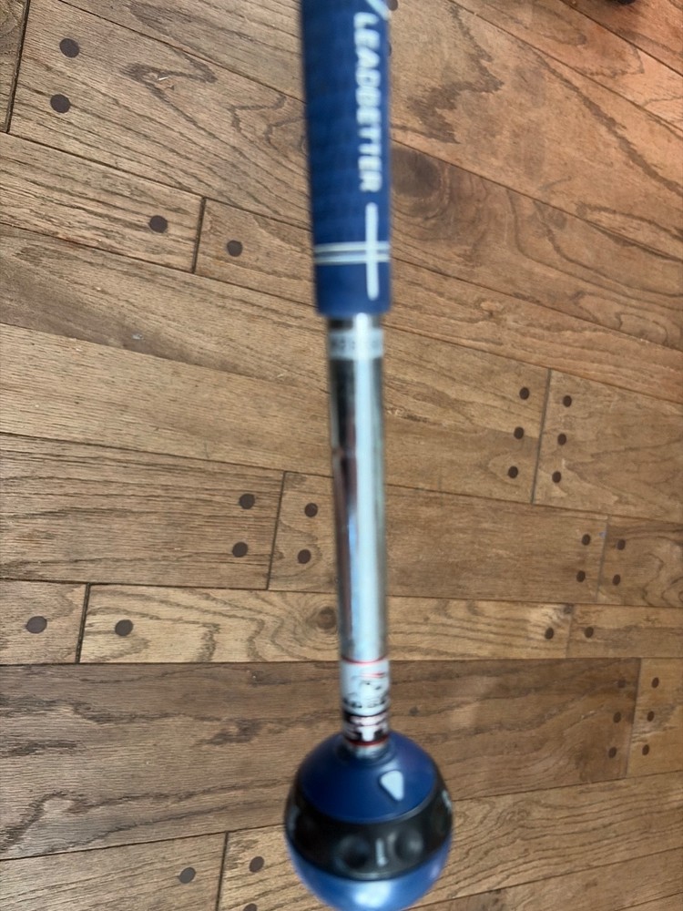 David Leadbetter Swing Setter Golf Training Aid Blue Grip Trainer