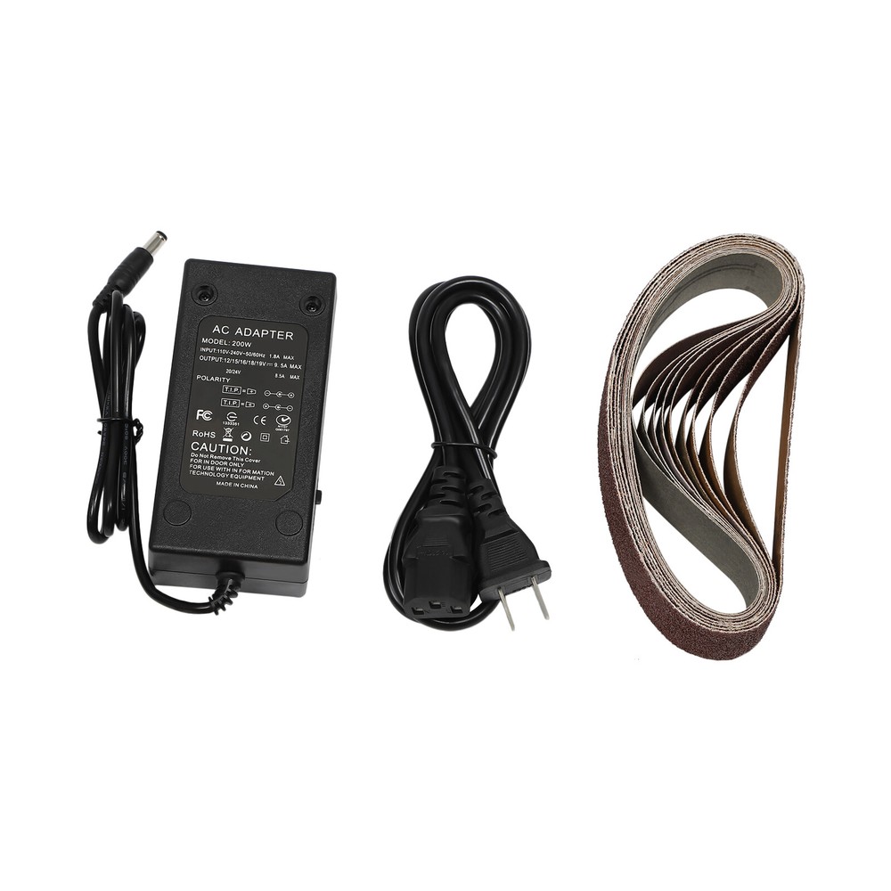 6inch Mini Belt Disc Sander Edge Sharpener Electric Bench Polisher Tools Kit