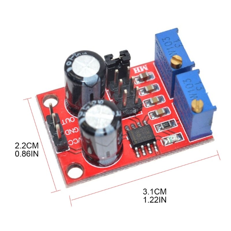 Frequency Duty Cycle Square Wave Signal Generator Stepper Motor Driver