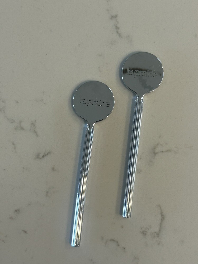 2Pc La Prairie Makeup Spatula or Applicator tool