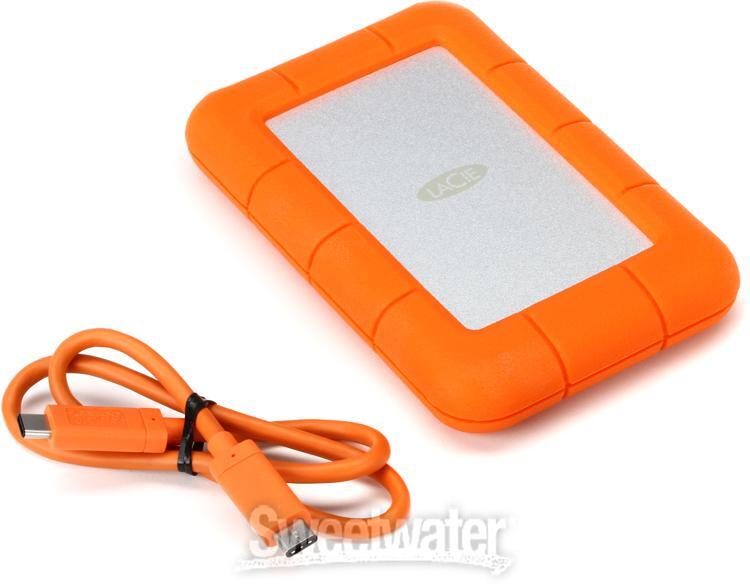 LaCie Rugged USB-C 5TB Portable Hard Drive
