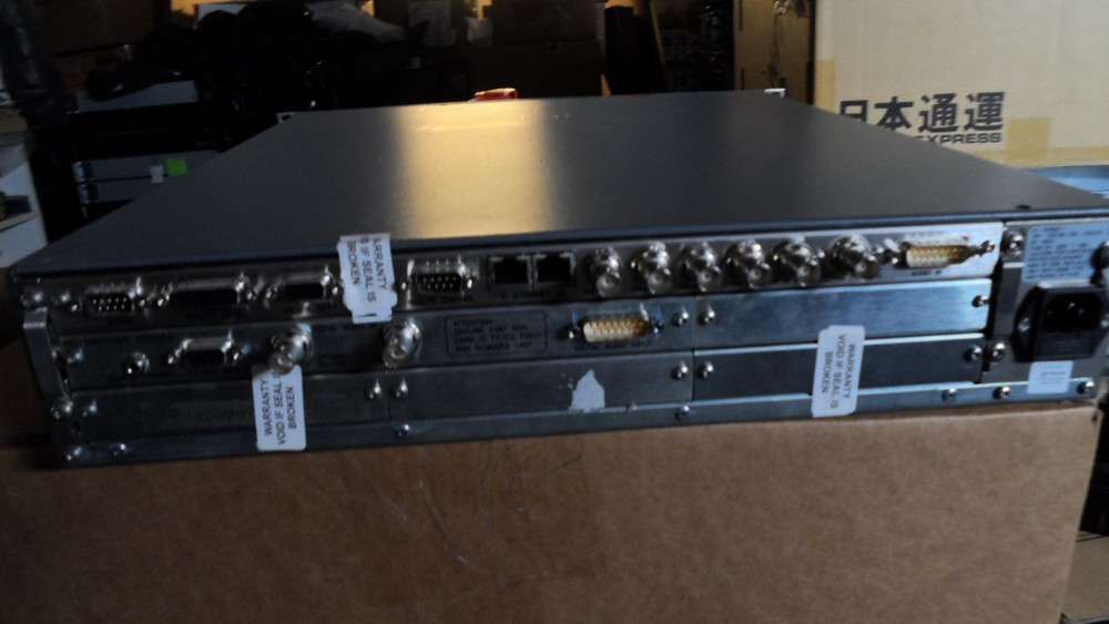 Ericsson Tandberg E5720 E5780 MPEG2 DVB ASI HD Encoder E5782 all LicensesEnabled