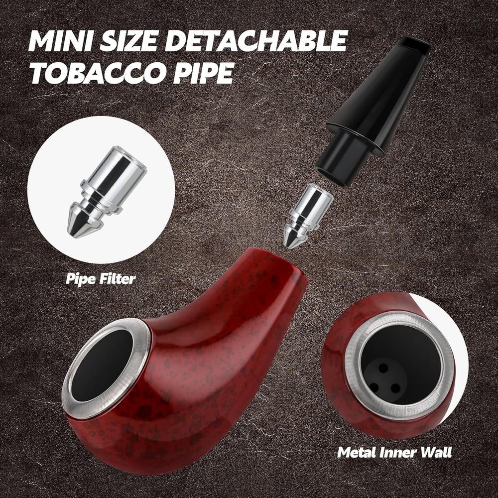 Scotte Shiny Pipe Small red
