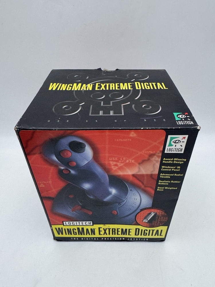 Logitech Wingman Extreme Digital Joystick - Microsoft Flight Simulator CIB