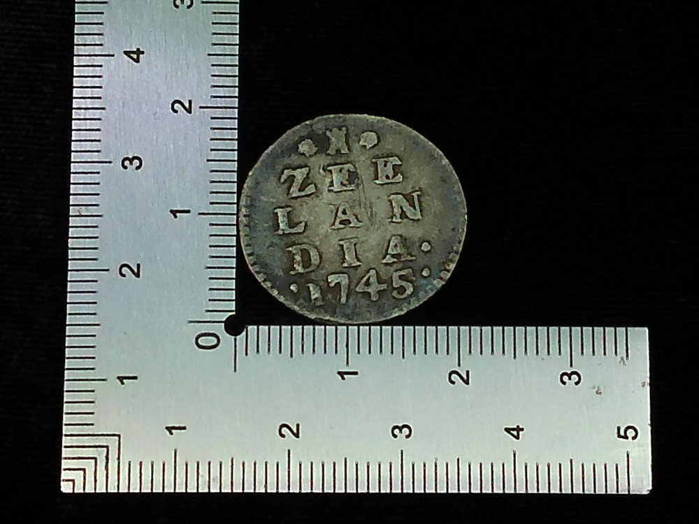 1745 Colonial Silver Two Stuivers - Zeeland