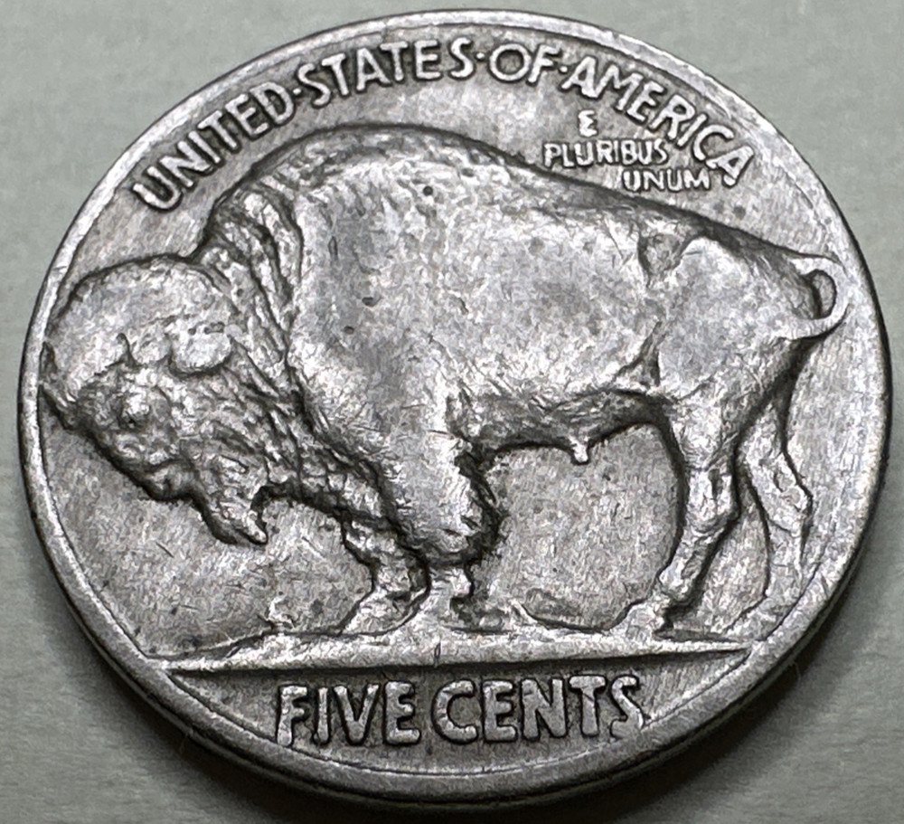 1929 5C Buffalo Nickel 593X
