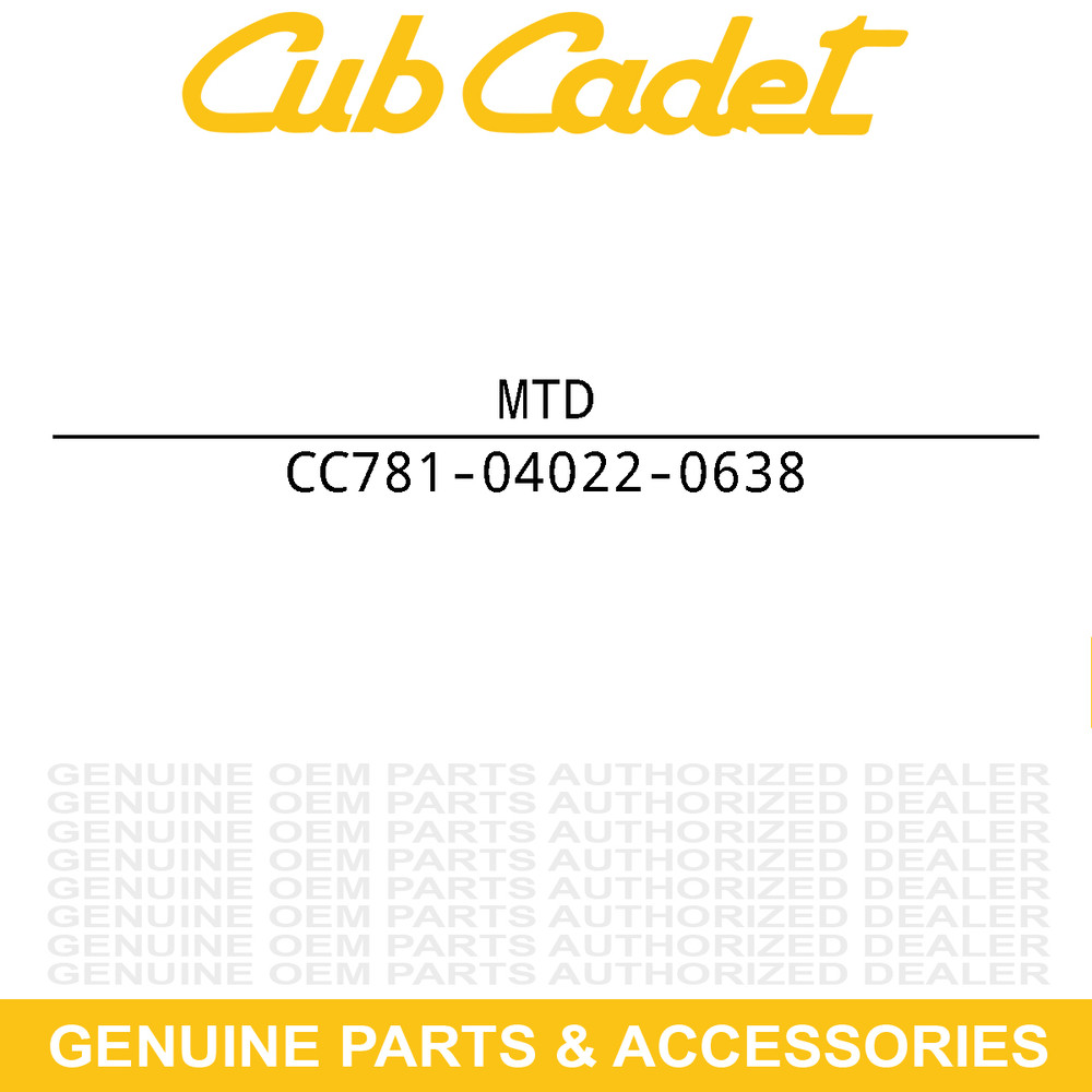 MTD 781-04022-0638 Hopper Back Panel for Troy-Bilt