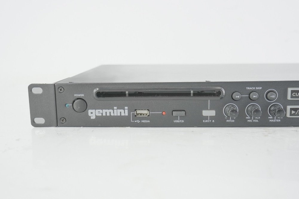 Gemini CDMP-1500 Single 1U CD/MP3/USB Player - ISSUE