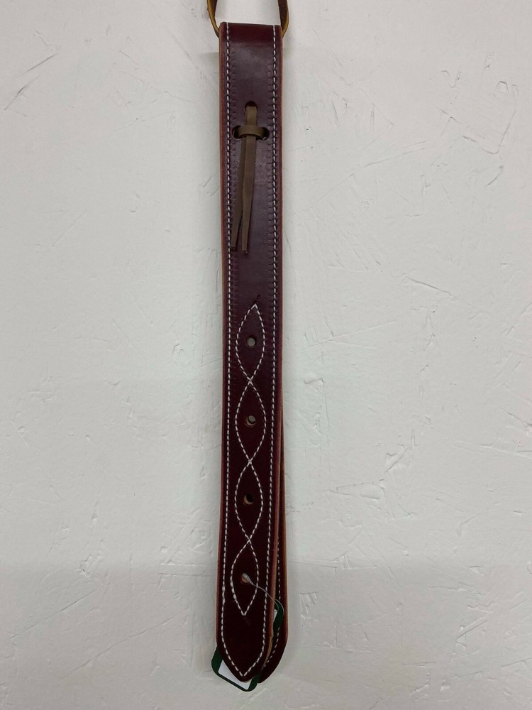 Berlin Custom Leather Doubled 'N Stitched Leather Off Billet (Single)