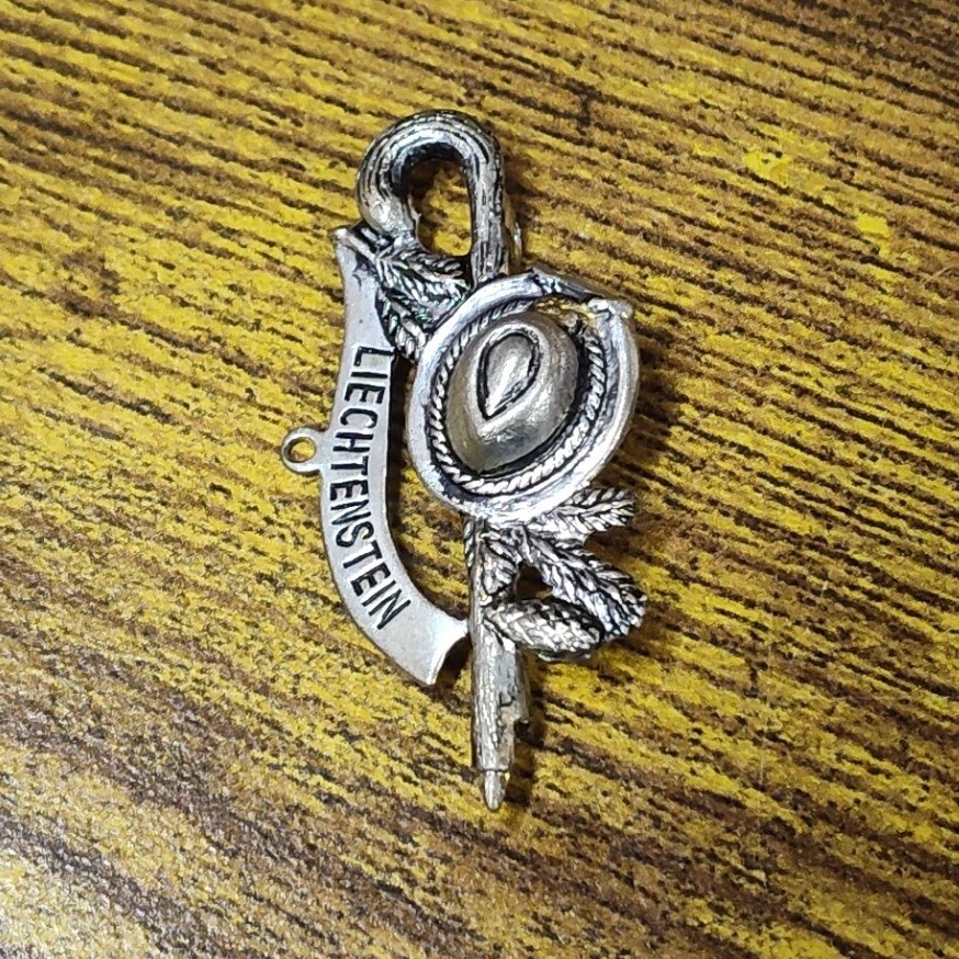 Vintage Liechtenstein Brooch Pin