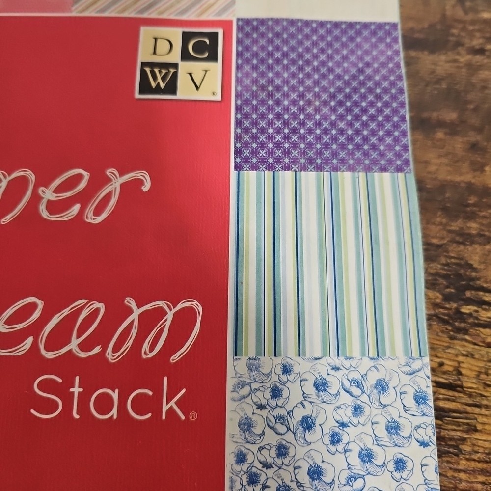 DCWV Patterned Paper 12X12 Summer Dreams Stacks Crafts