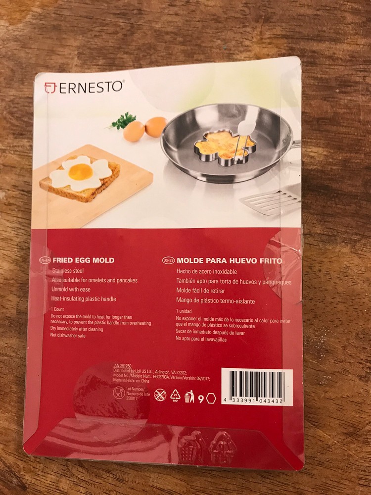 Ernesto Fried Egg Mold Stainless Steel