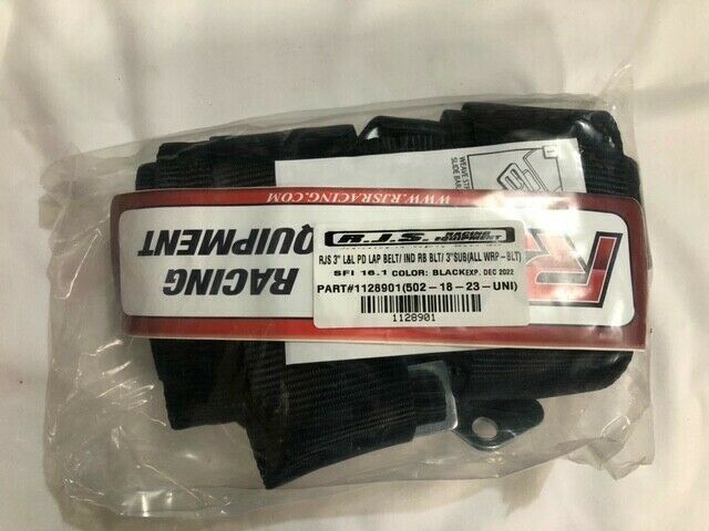 RJS Classic Series Latch and Link Harnesses 1128901, Black