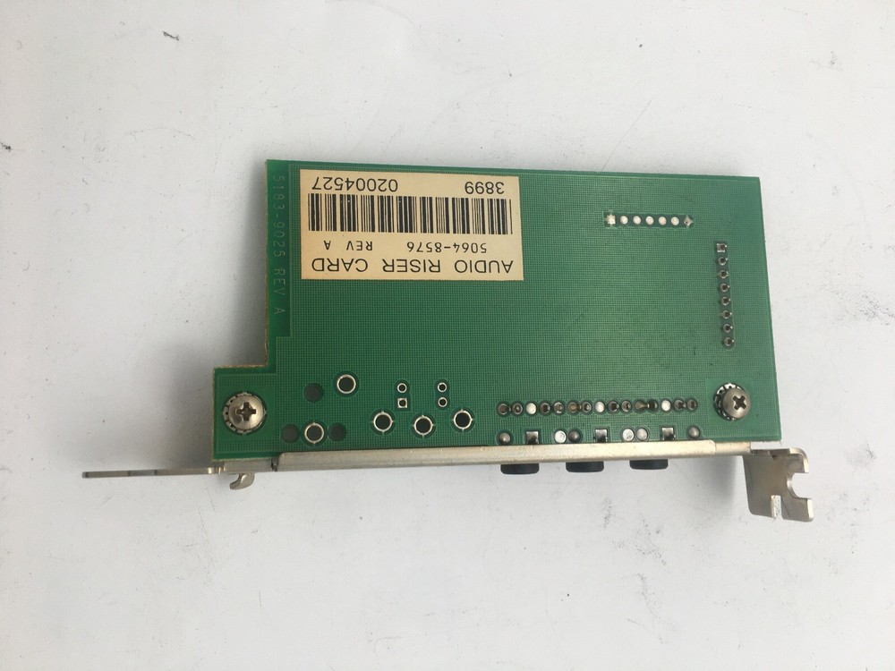 AV RISER AUDIO CARD 5064-8576 REV A,