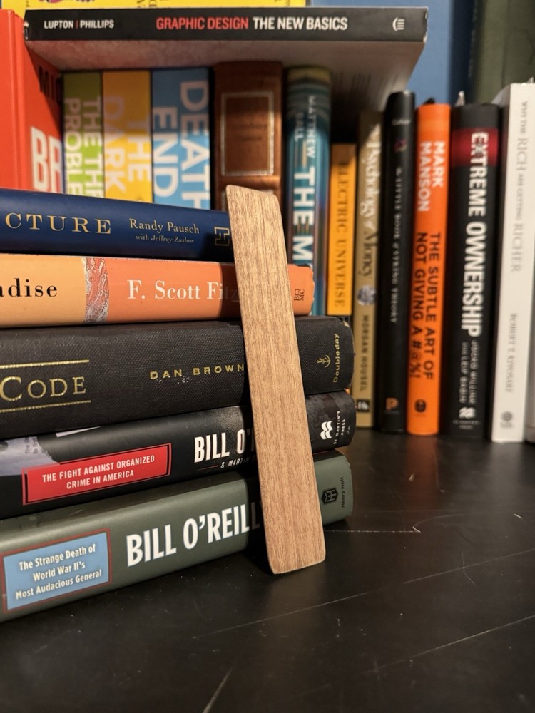 Mahogany Bookmark Set (handmade)