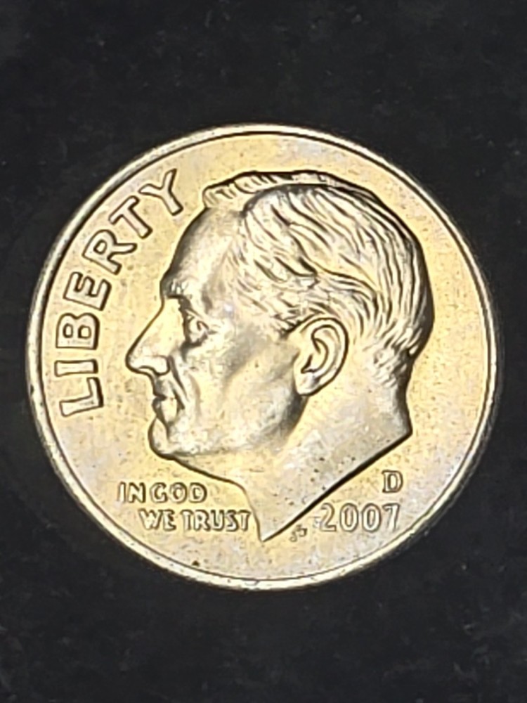 2007 D Roosevelt Dime Circulated