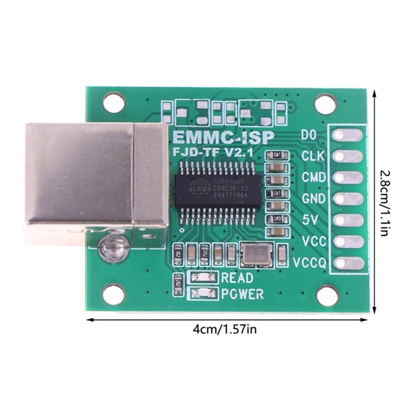 3 Wire EMMC ISP Tool with Enhanceds Signal Stability for Reliable Data Transfer