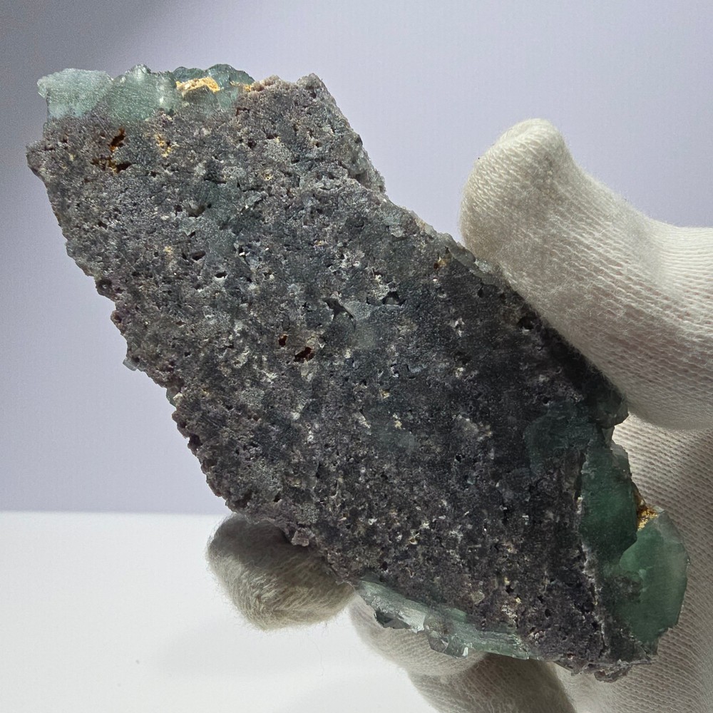Large Phantom Fluorite Cube Stepped Green Okorusu Namibia 105*45*36mm