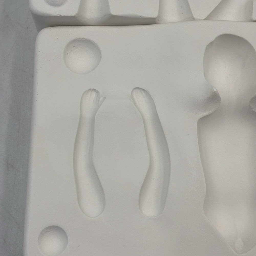 Bil-Mac 1102 Vintage Ceramic Doll Slip Casting Mold Man