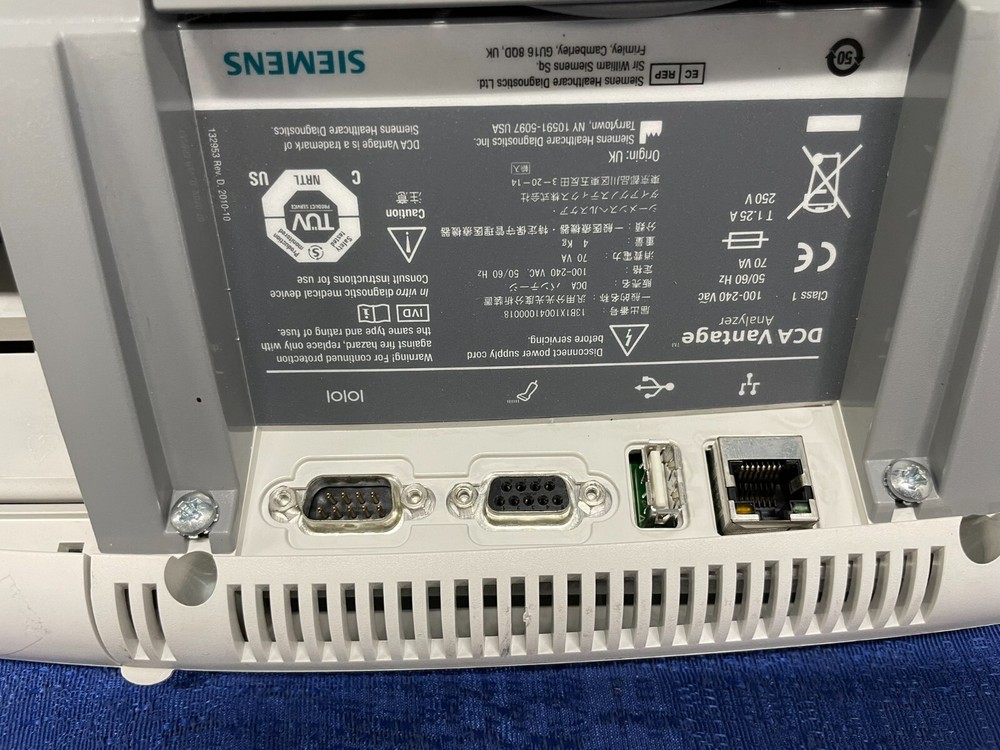 Siemens DCA Vantage Analyzer Tested and Working