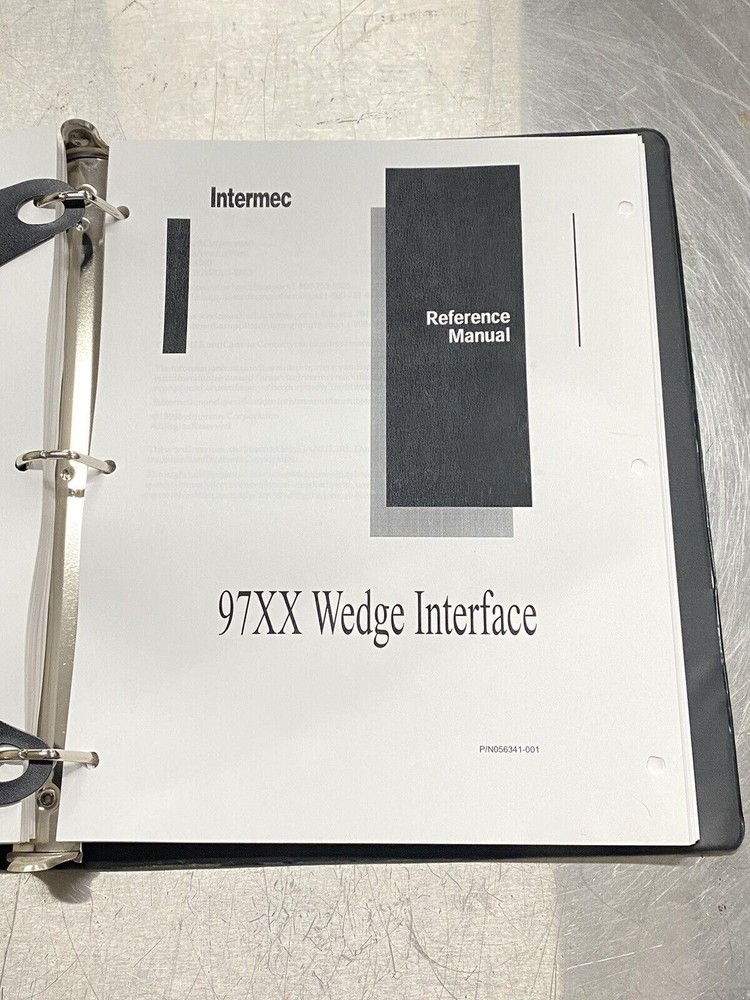 Intermec Technologies 9710 9720 Wedge Reader - Users Guide / Instruction Manual