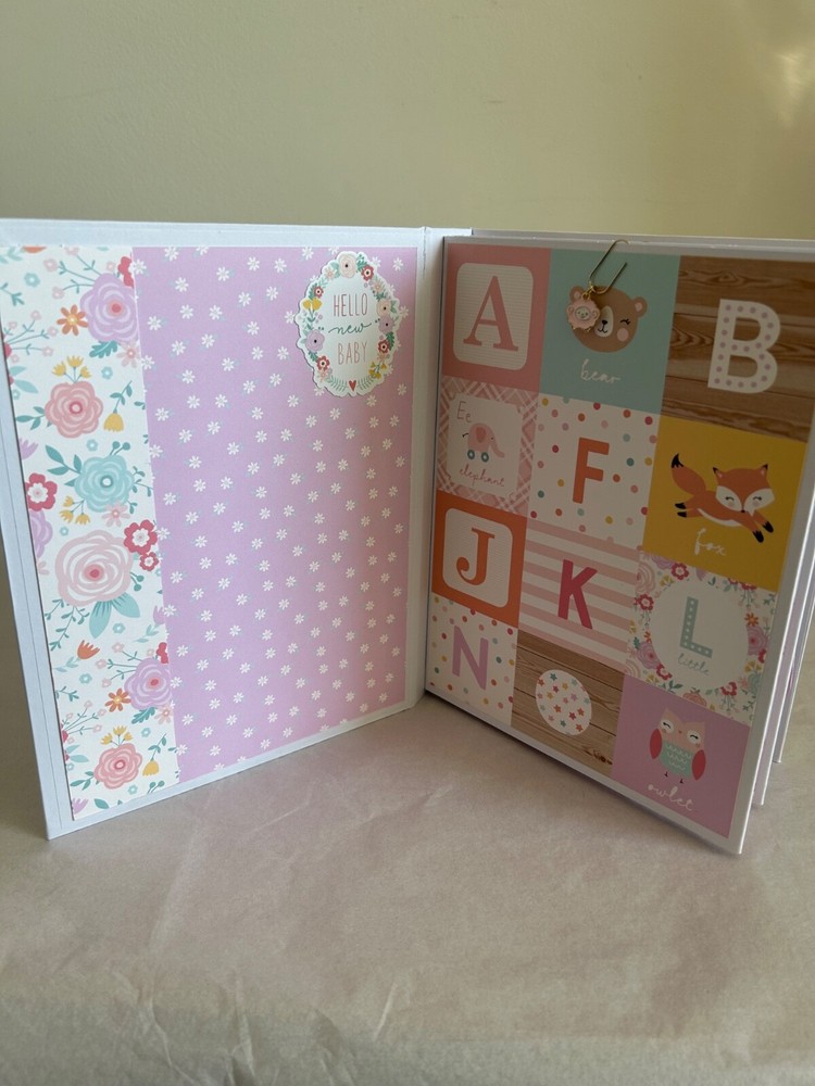 Handmade Baby Girl Journal