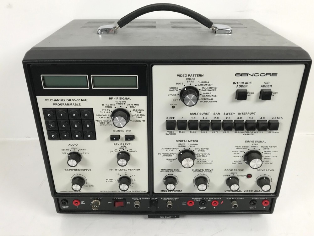 Sencore VA62A Universal Video Analyzer - Free Shipping