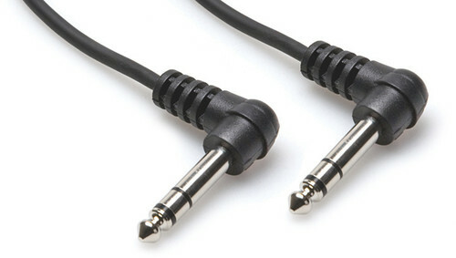 Hosa Bal Intercon R-Angle 1/4Intrs-Same 10FT [New ]