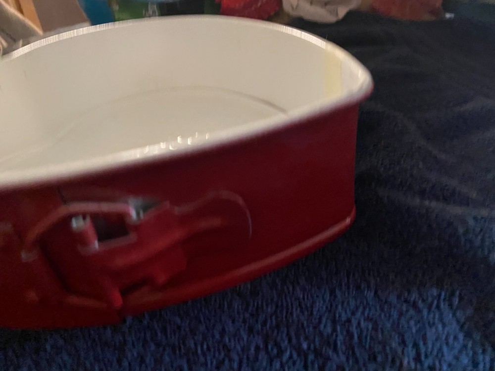 Nonstick Heart Springfoam Pan, 9 x 10, pre-owned
