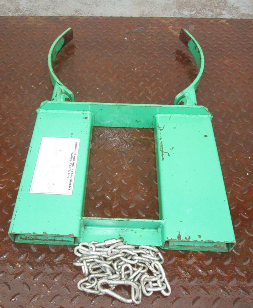 Forklift, Drum Snatcher, Valley Craft, Forklift Attachment