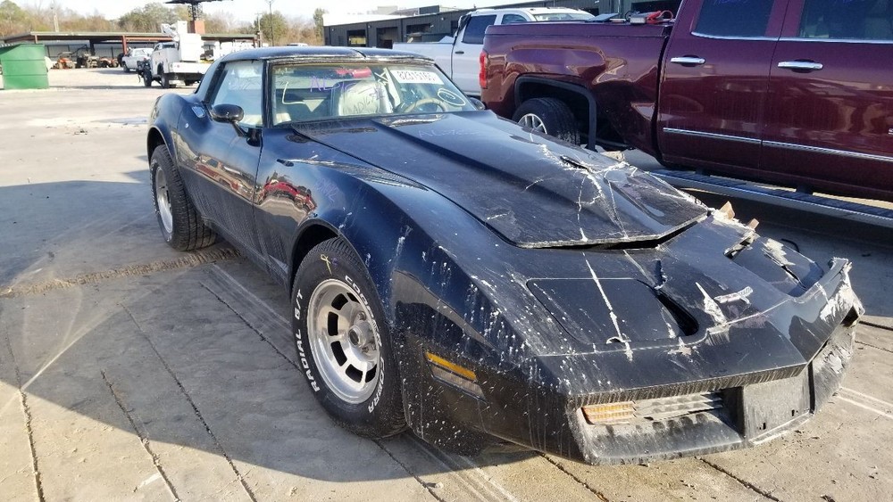 81 CHEVY CORVETTE C3 REAR CARGO COVER BLACK