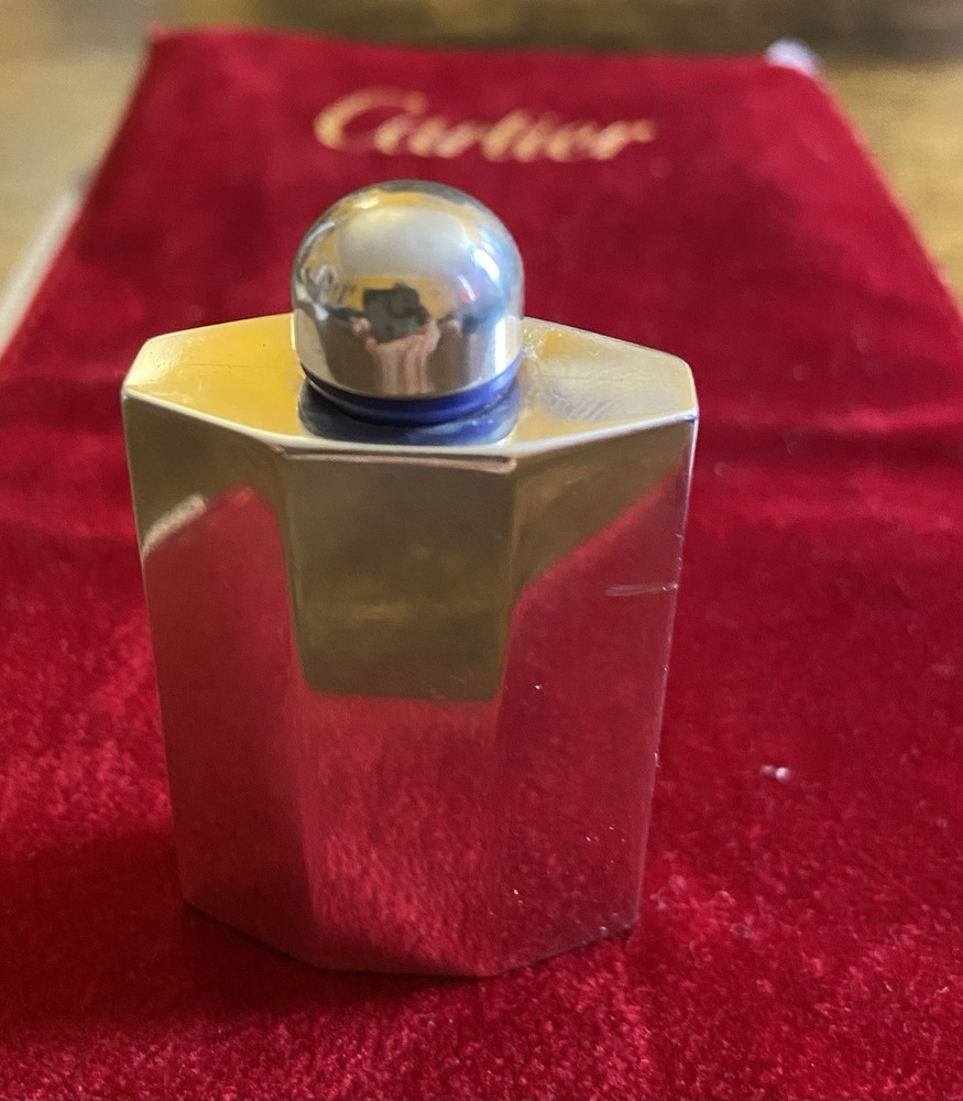 Cartier Sterling Silver Perfume Bottle