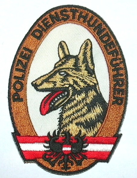 AUSTRIA K9 POLICE PATCH