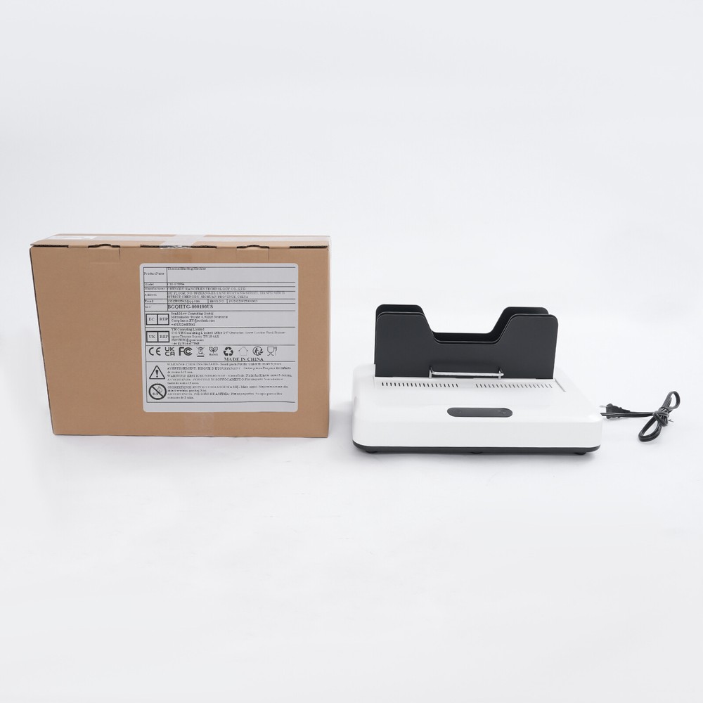Electric Heat Binding Machine Tabletop Heat Binding Device Hot Melt Machine 700W