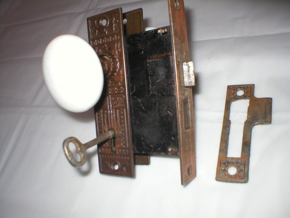 Antique Victorian Era Door Hardware