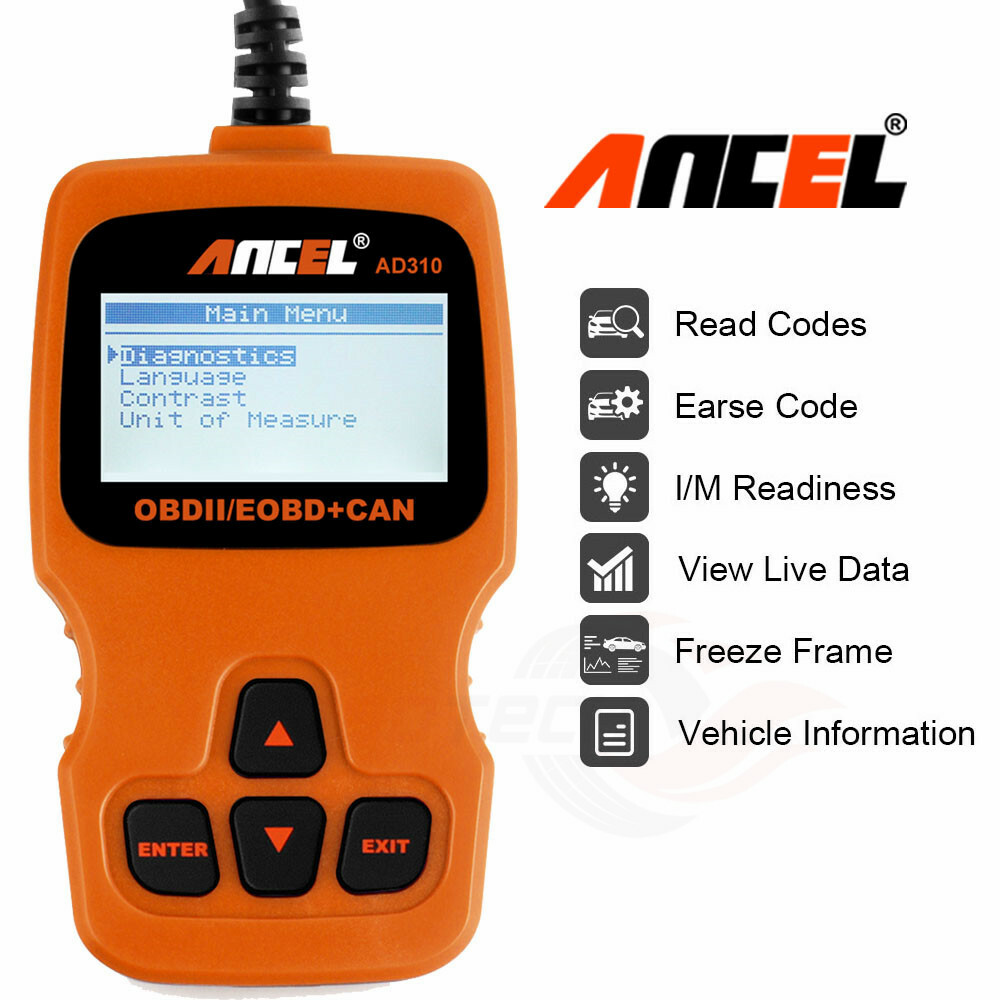Automotive Scanner OBD2 Code Reader Car Engine Light Check Tool PK CR319 CR3001