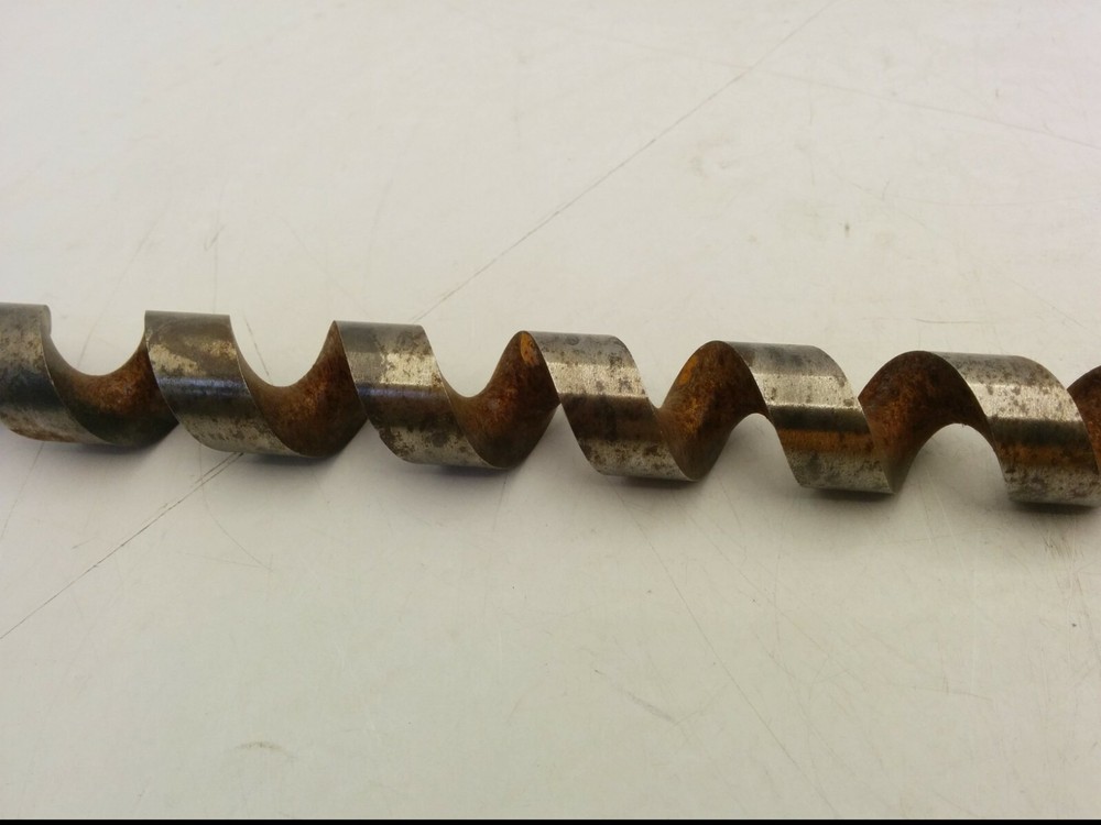 IRWIN BRAZIL 15/16 AUGER BIT, 18-1/2" TOTAL LENGTH