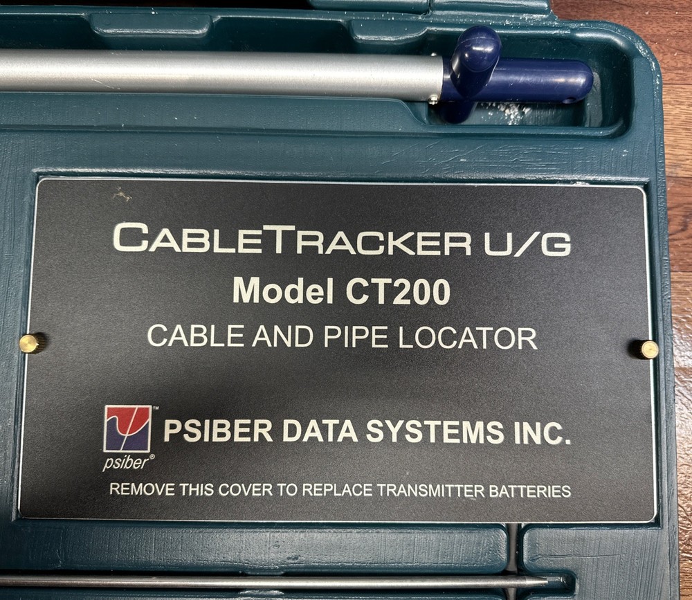 Psiber CT200 Data Systems Cable and Pipe Locating System