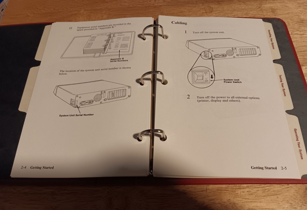 1986 IBM Reference Guide To Operations Personal Computer XT 6280085 - No Disks