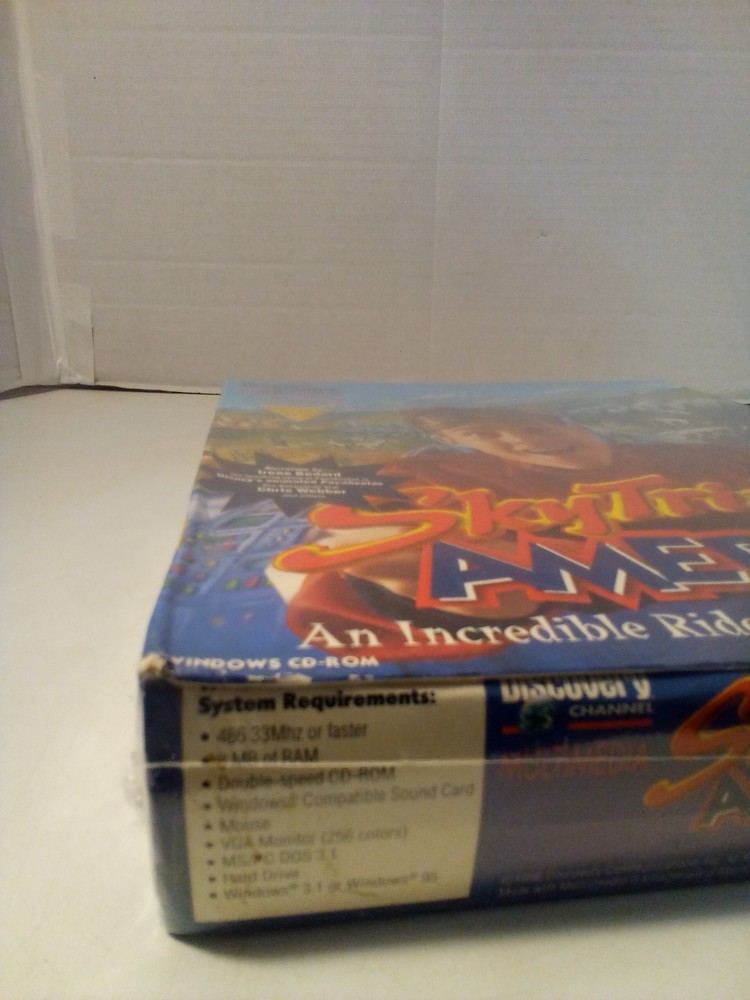 SkyTrip America PC Software Discovery Channel Multimedia Windows 3.1 Windows 95