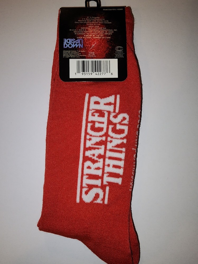 New Stranger Things Socks