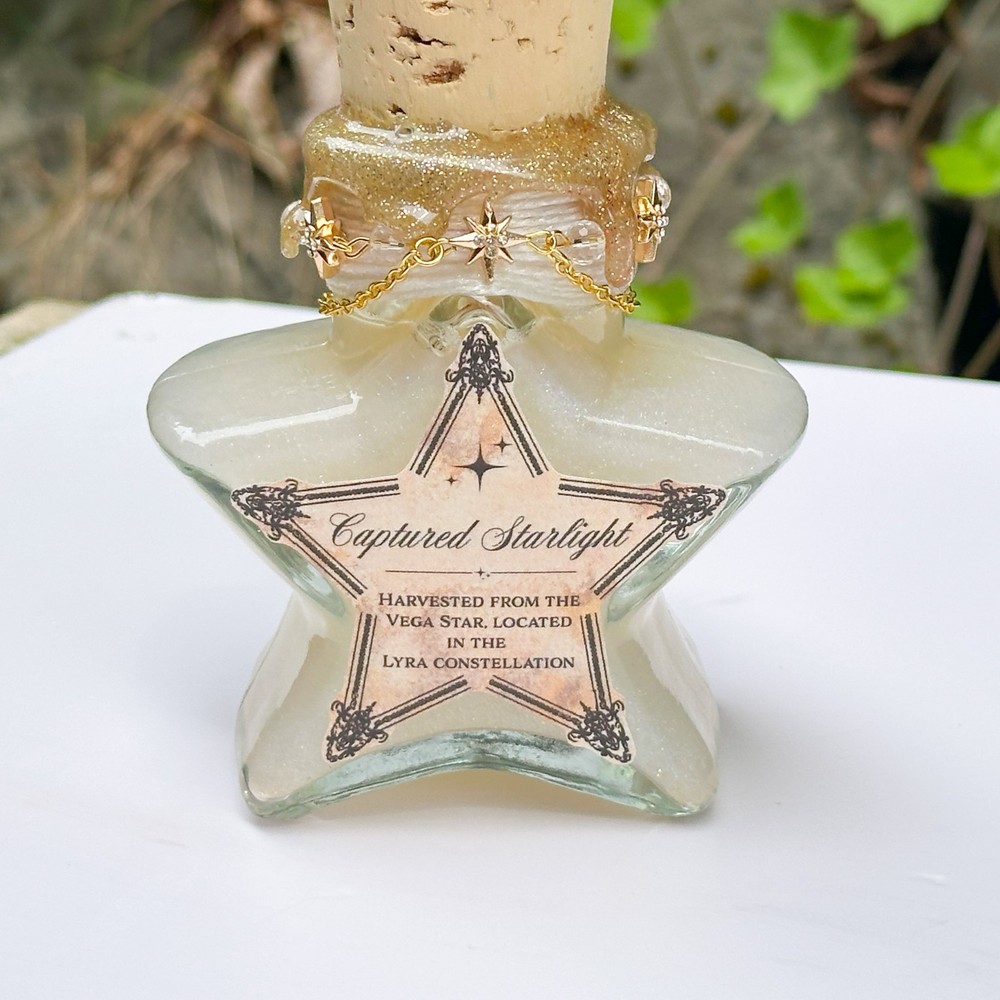 Captured Starlight Decorative Color Changing Potion Bottle Bookshelf Decor