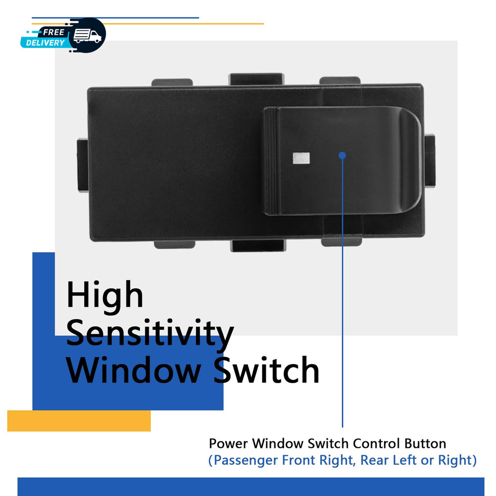 22895545 Power Window Switch Compatible with 07-13 Chevy Silverado