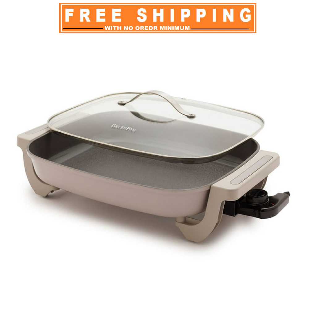 GreenPan Advanced 7-Quart Electric Ceramic Nonstick Skillet