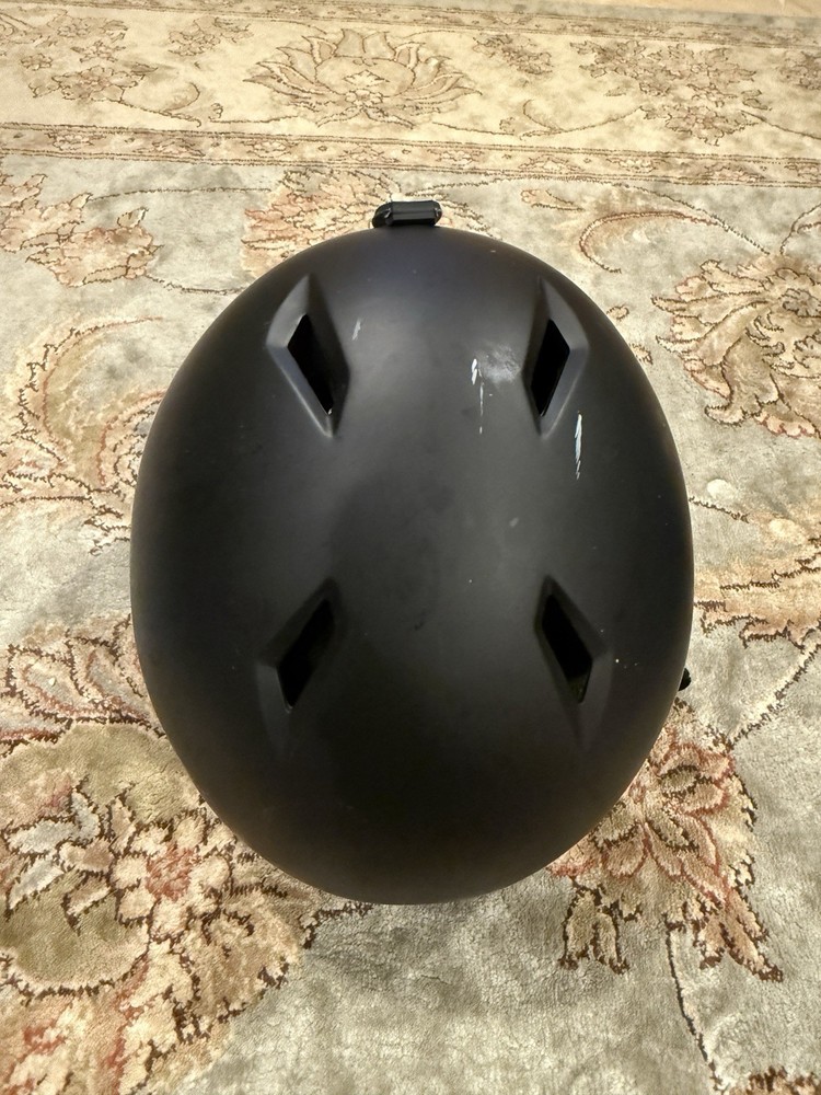 Black Ski Snowboard Helmet Medium