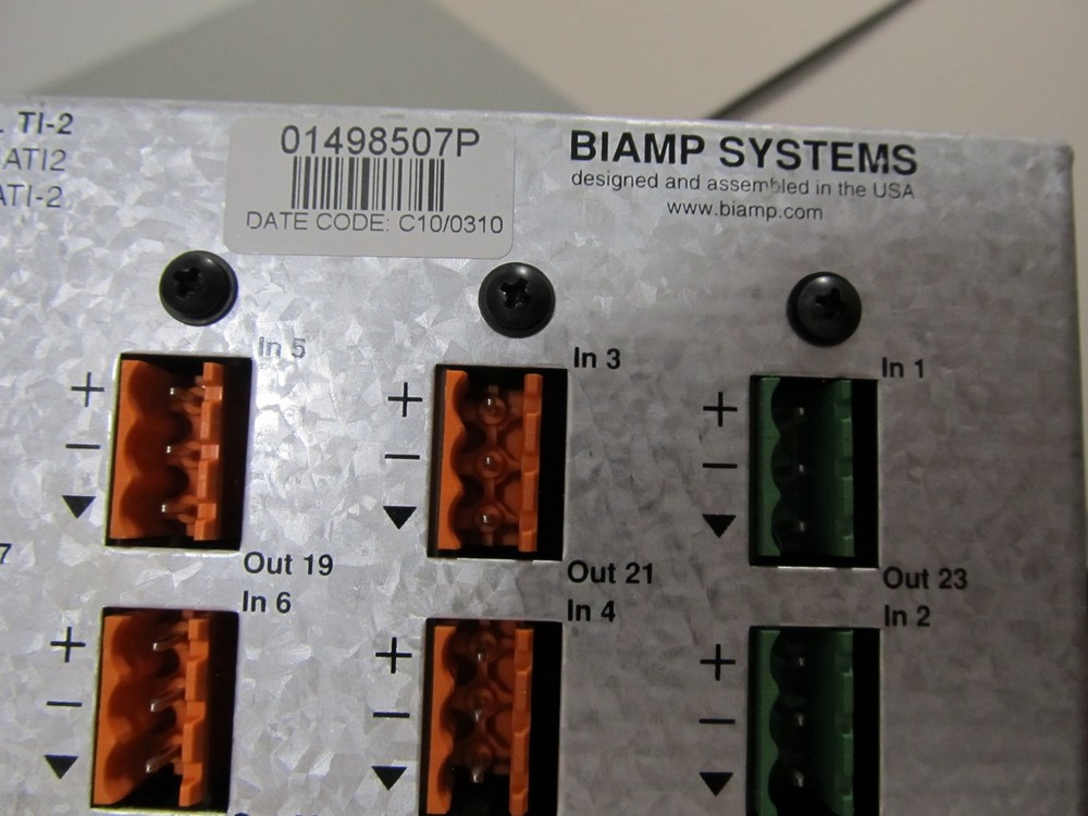 BiAmp Audia Flex TI-2 Digital Audio Processor ****